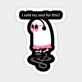 Ghost I sold my soul Sticker